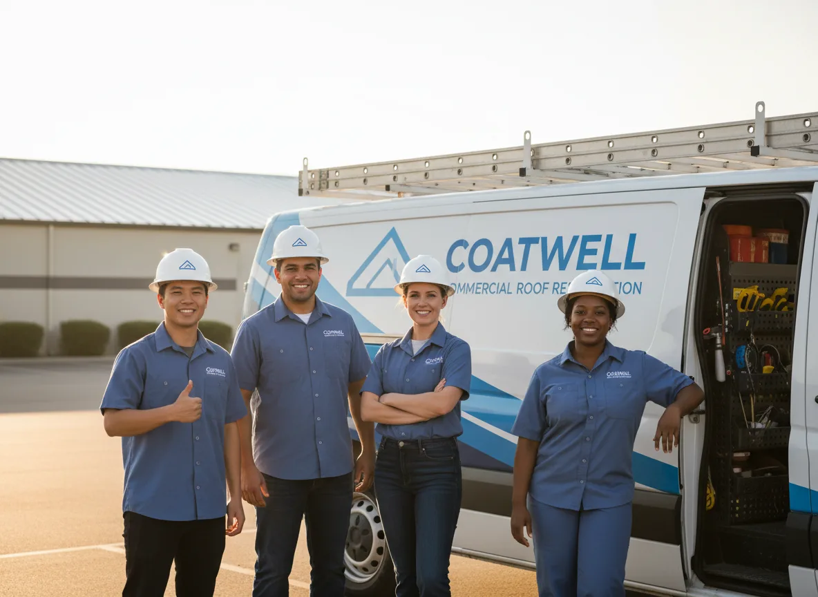 Commercial roof coating company in Brenham, TX